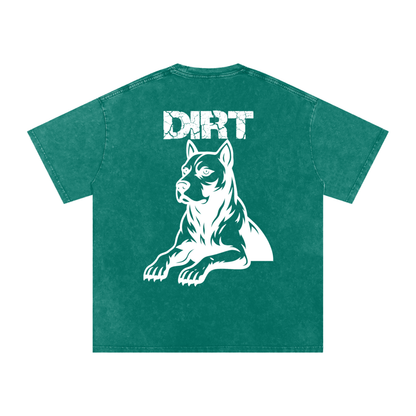 Dog Oversized Heavyweight T-shirt Washed