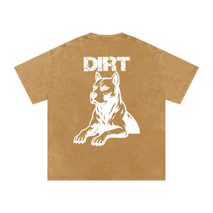 Dog Oversized Heavyweight T-shirt Washed