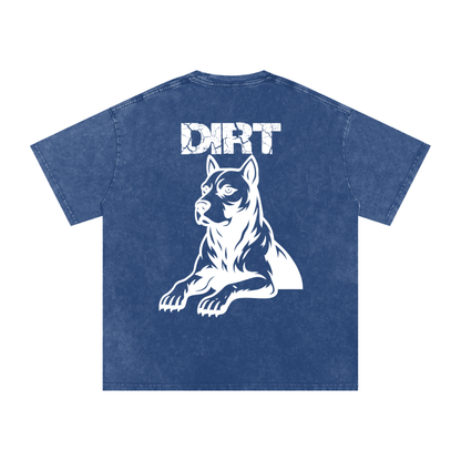 Dog Oversized Heavyweight T-shirt Washed