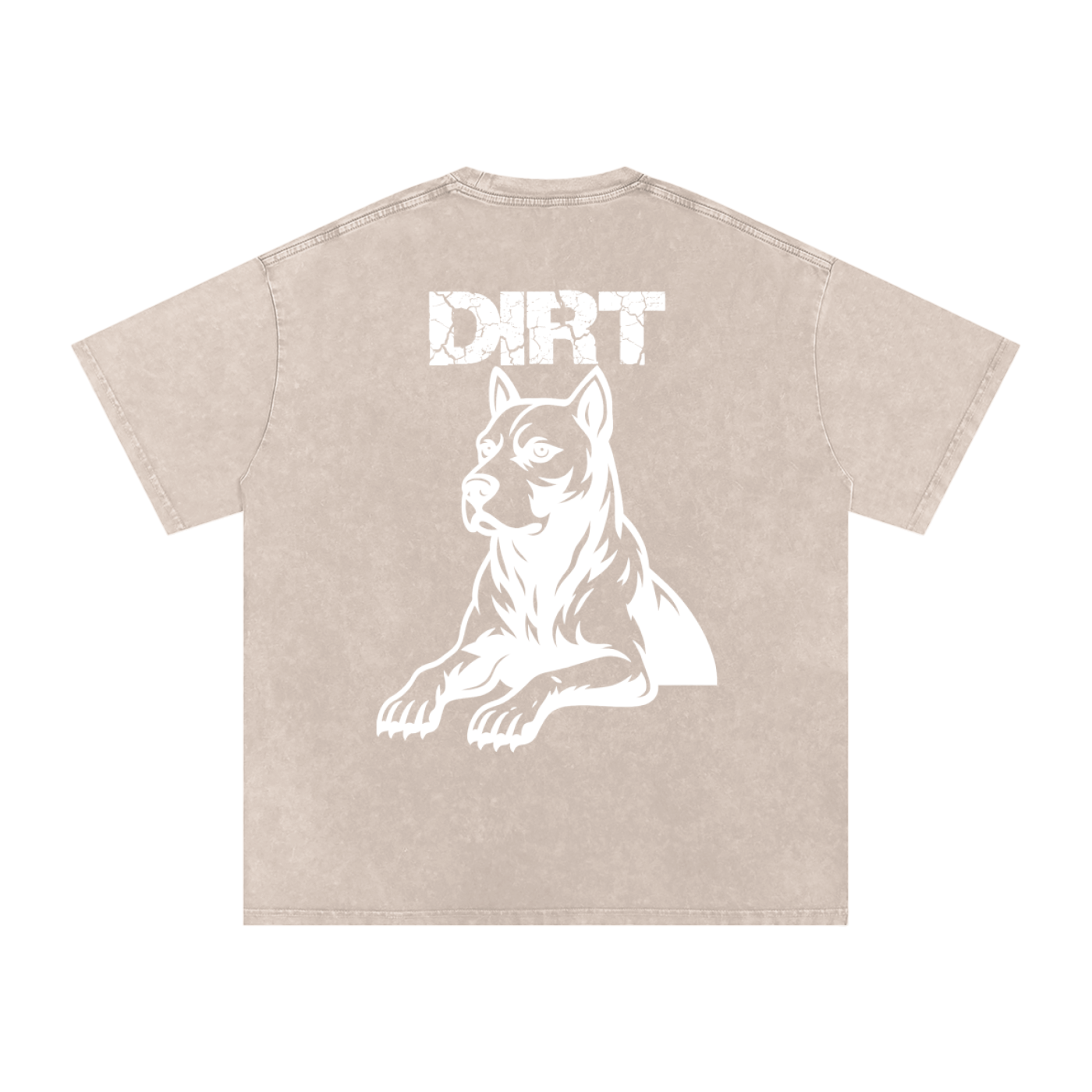 Dog Oversized Heavyweight T-shirt Washed