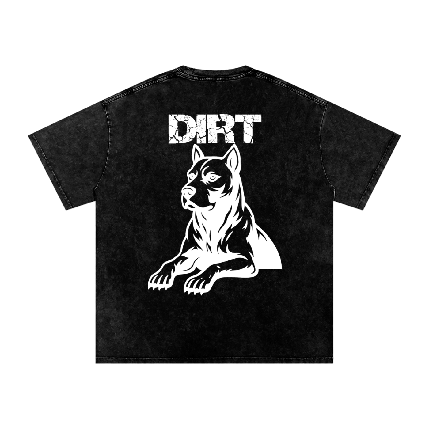 Dog Oversized Heavyweight T-shirt Washed