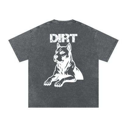 Dog Oversized Heavyweight T-shirt Washed