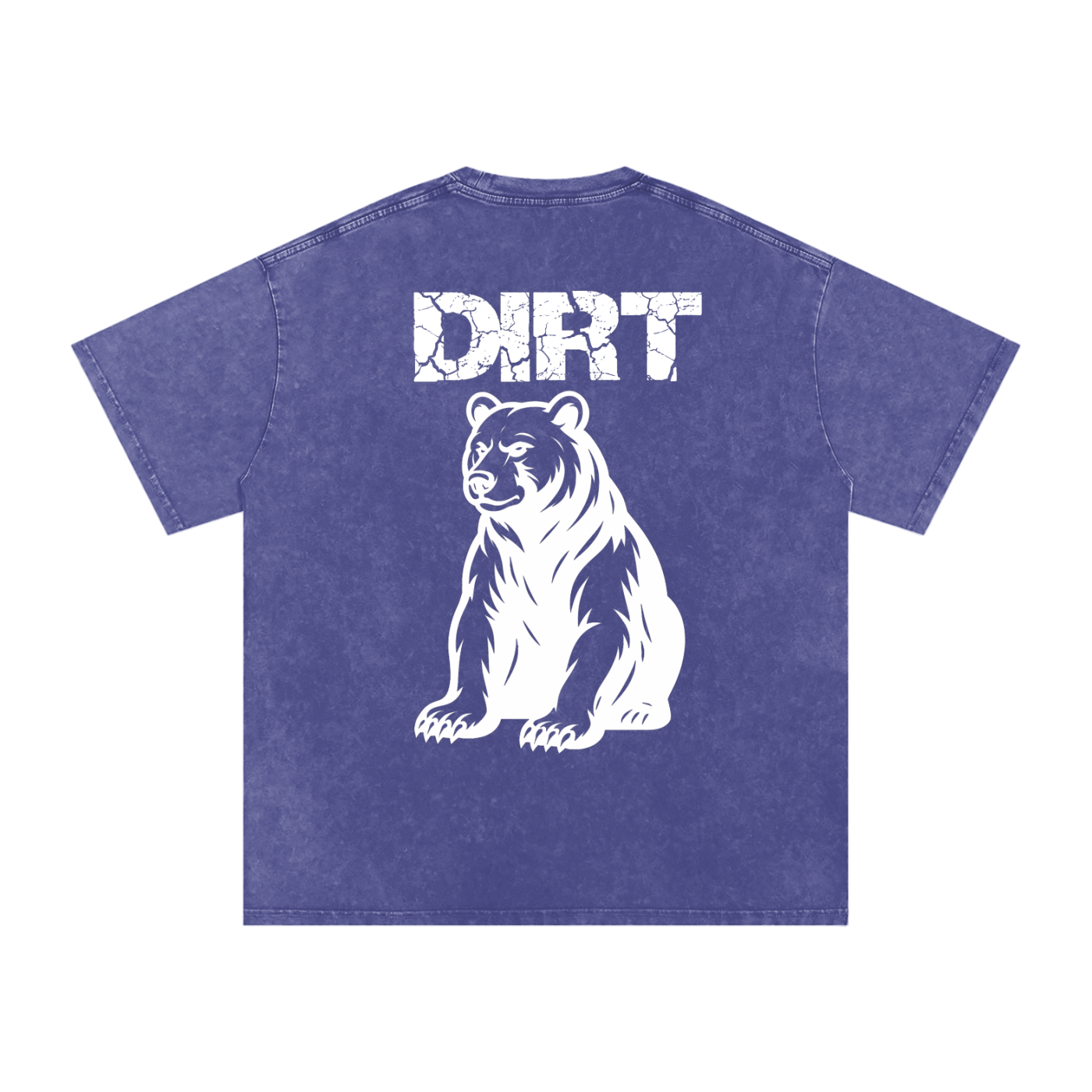 Bear Oversized Heavyweight T-shirt Washed