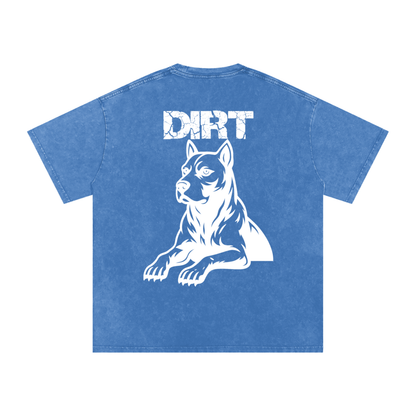 Dog Oversized Heavyweight T-shirt Washed