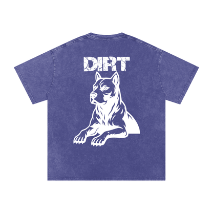Dog Oversized Heavyweight T-shirt Washed